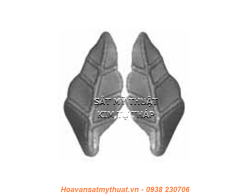 Phụ kiện hoa lá thép/ sắt dập 2220