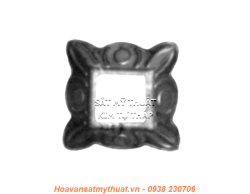 Phụ kiện hoa lá thép/ sắt dập 2238