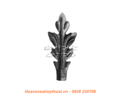 Phụ kiện hoa lá thép/ sắt dập 2257