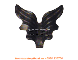 Phụ kiện hoa lá thép/ sắt dập 2264