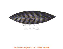 Phụ kiện hoa lá thép/ sắt dập 2274