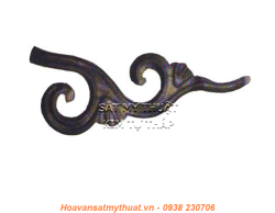 Phụ kiện hoa lá thép/ sắt dập 2281
