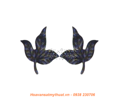 Phụ kiện hoa lá thép/ sắt dập 2302