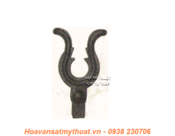 Phụ kiện hoa lá thép/ sắt dập 2320