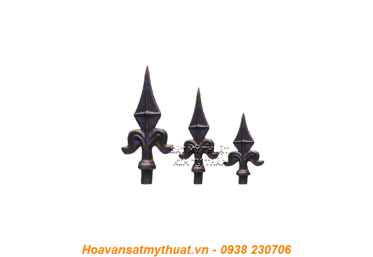 Chông sắt mũi giáo sắt mỹ thuật 1194