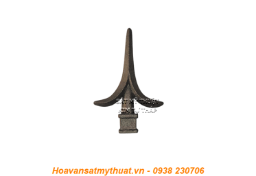 Chông sắt mũi giáo sắt mỹ thuật 1200