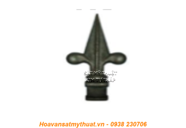 Chông sắt mũi giáo sắt mỹ thuật 1297