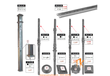 CATALOGUE PHỤ KIỆN SẮT 2018 TRANG 3