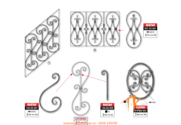 CATALOGUE PHỤ KIỆN SẮT 2018 TRANG 10