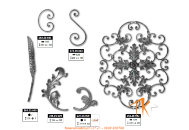 CATALOGUE PHỤ KIỆN SẮT 2018 TRANG 20