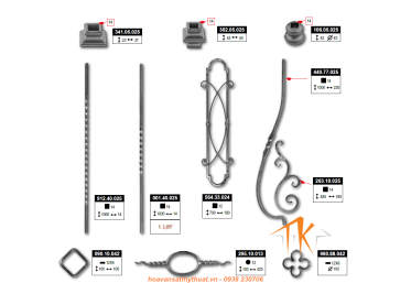 CATALOGUE PHỤ KIỆN SẮT 2018 TRANG 23