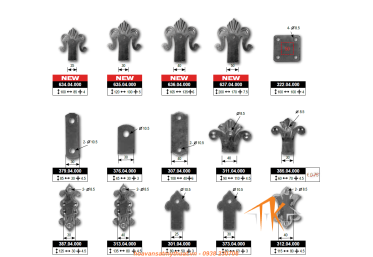CATALOGUE PHỤ KIỆN SẮT 2018 TRANG 24