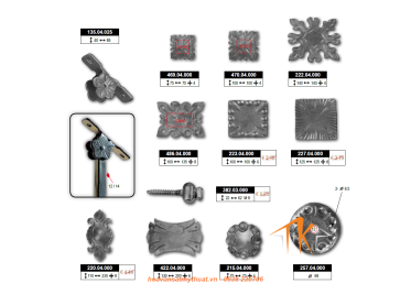 CATALOGUE PHỤ KIỆN SẮT 2018 TRANG 25