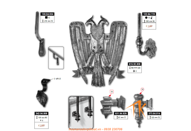 CATALOGUE PHỤ KIỆN SẮT 2018 TRANG 38