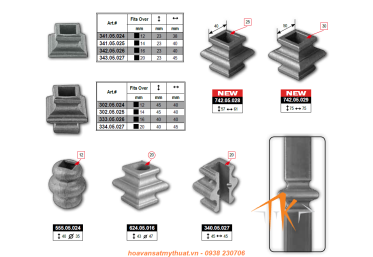 CATALOGUE PHỤ KIỆN SẮT 2018 TRANG 43