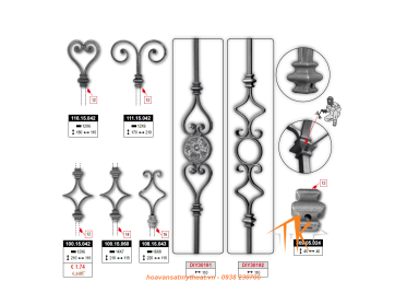 CATALOGUE PHỤ KIỆN SẮT 2018 TRANG 46