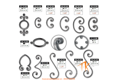 CATALOGUE PHỤ KIỆN SẮT 2018 TRANG 52