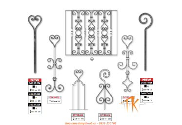 CATALOGUE PHỤ KIỆN SẮT 2018 TRANG 54