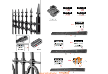 CATALOGUE PHỤ KIỆN SẮT 2018 TRANG 62