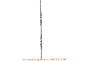 Cụm Hoa văn sắt cầu thang lan can ban công PKCT09
