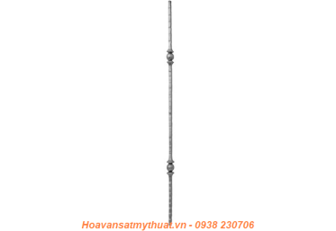 Cụm Hoa văn sắt cầu thang lan can ban công PKCT11