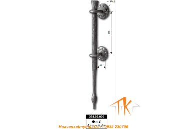Tay nắm cửa sắt TNC008