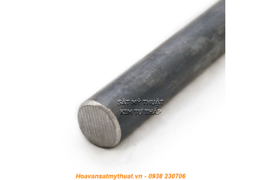 Phụ kiện sắt Phi 16 đặc trơn mềm sử dụng uốn hoa văn 