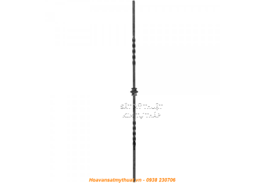 Sắt xoắn 1 đoạn nối làm cầu thang lan can ban công PKCT036