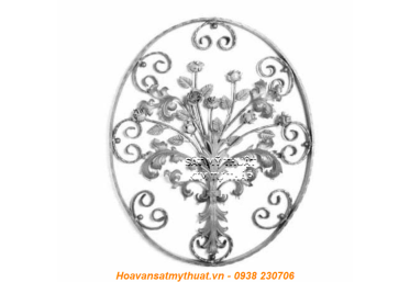 HOA SẮT CẦU THANG PKCT046