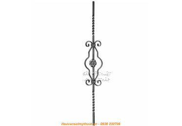 HOA VĂN SẮT CẦU THANG LAN CAN BAN CÔNG PKCT096