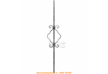 CỤM HOA VĂN SẮT CẦU THANG LAN CAN BAN CÔNG PKCT094