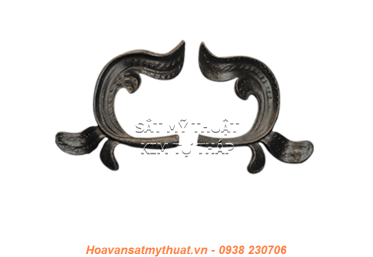 Phụ kiện hoa lá thép/ sắt đúc 1112