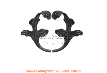 Phụ kiện hoa lá thép/ sắt đúc 1115