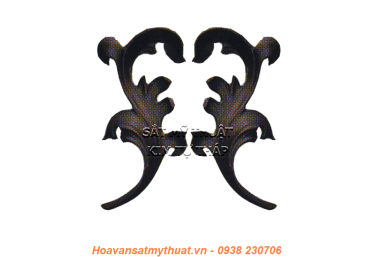 Phụ kiện hoa lá thép/ sắt đúc 1117