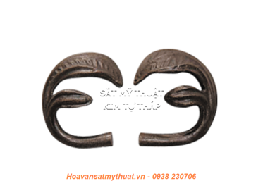 Phụ kiện hoa lá thép/ sắt đúc 1121