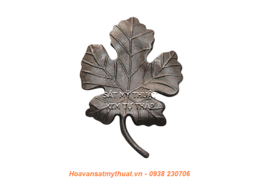 Phụ kiện hoa lá thép/ sắt đúc 1124