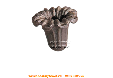Nụ hoa thép sắt đúc 1127