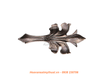 Phụ kiện hoa lá thép/ sắt đúc 1137
