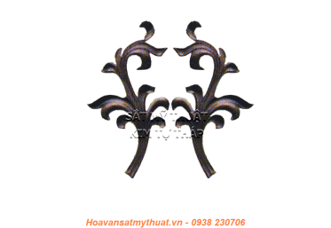 Phụ kiện hoa lá thép/ sắt đúc 1140