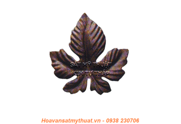 Phụ kiện hoa lá thép/ sắt đúc 1160