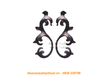 Phụ kiện hoa lá thép đúc 1185
