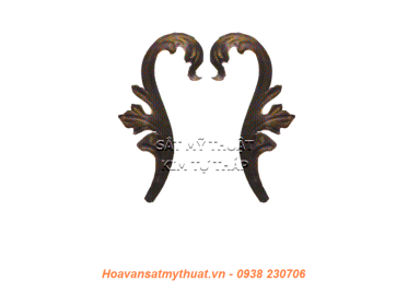Phụ kiện hoa lá thép/ sắt đúc 1207