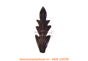 Phụ kiện hoa lá thép/ sắt đúc 1253