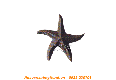 Phụ kiện ngôi sao sắt đúc 1256