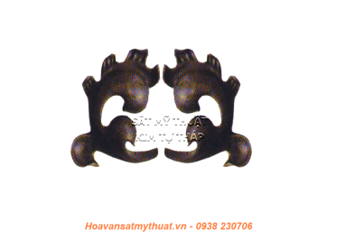 Phụ kiện hoa lá thép/ sắt đúc 1270