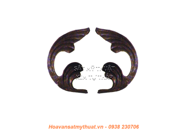 Phụ kiện hoa lá thép/ sắt đúc 1271