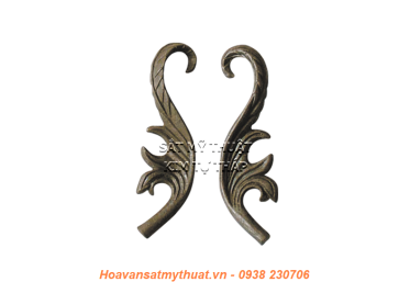 Phụ kiện hoa lá thép/ sắt đúc 1273