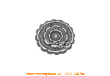 Phụ kiện hoa sắt đúc 1367