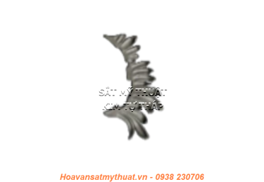 Phụ kiện hoa lá thép/ sắt đúc  1505
