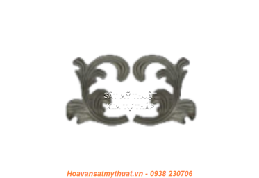Phụ kiện hoa lá thép/ sắt đúc  1518